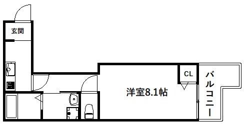 ALEGRIA芦屋西 間取り図画像
