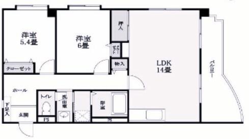 ツインアルカディア 間取り図画像