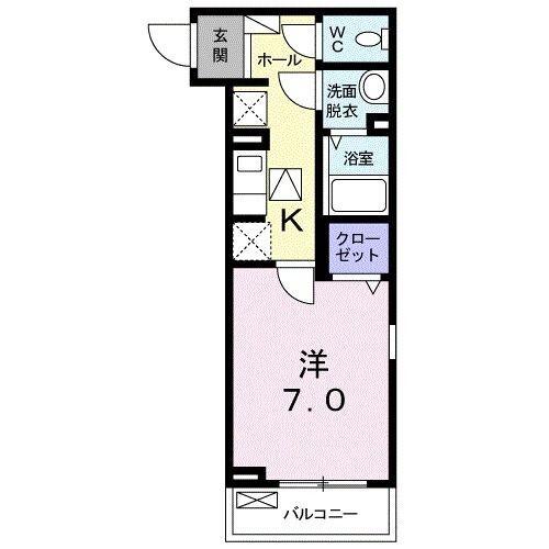 メゾン　Ｆ 間取り図画像