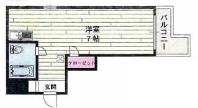 メゾン・ド・御影パートI 間取り図画像
