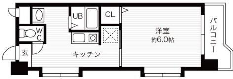 K’s Court夙川 間取り図画像