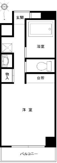 レジーナ西宮北口 間取り図画像