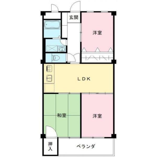 アネックス大森 間取り図画像
