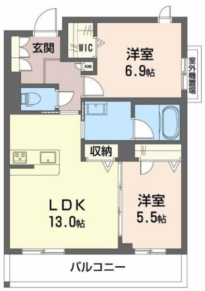Seaside House 間取り図画像