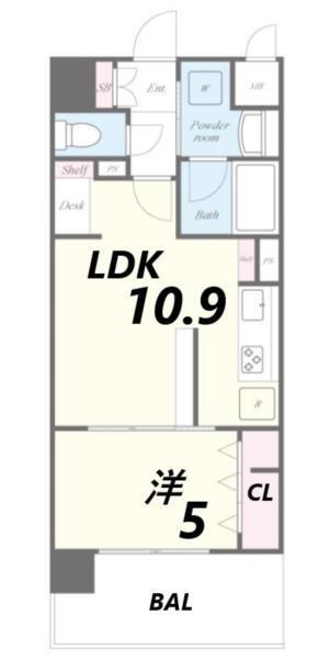 クロスフロント十二所線 間取り図画像