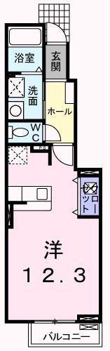 ソレアード 間取り図画像