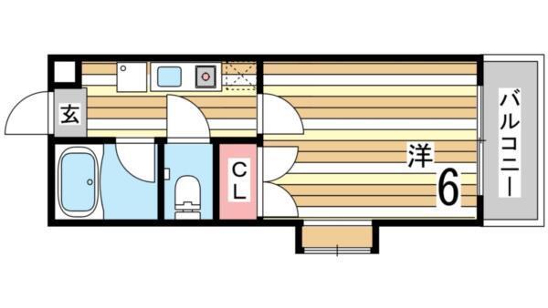 アルファコート 間取り図画像