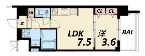 スプランディッド王子公園 間取り図画像