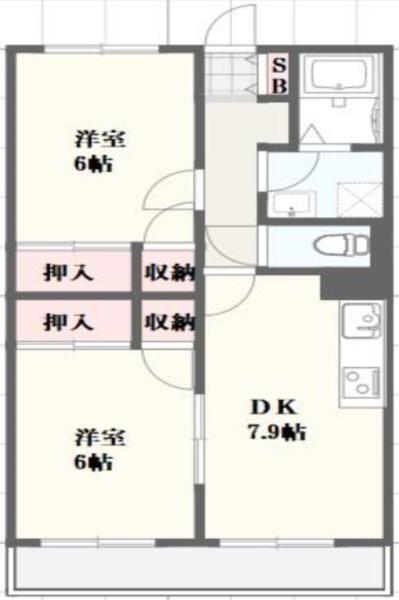 ビラ・タルミ 間取り図画像