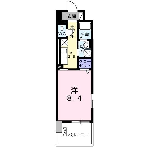ラ・ロゼベールII 間取り図画像