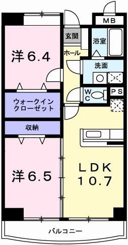 ラフォーレ東山 間取り図画像