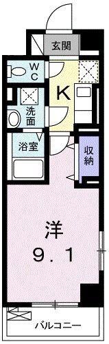 ジラソーレ花影 間取り図画像