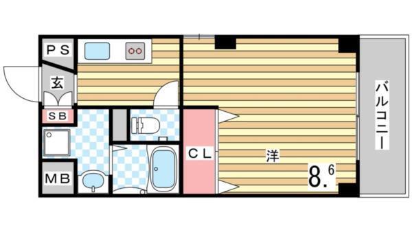 グリーンエイジ平和台 間取り図画像