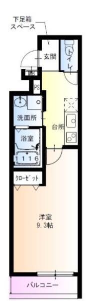 フジパレス神戸本町ウエスト 間取り図画像