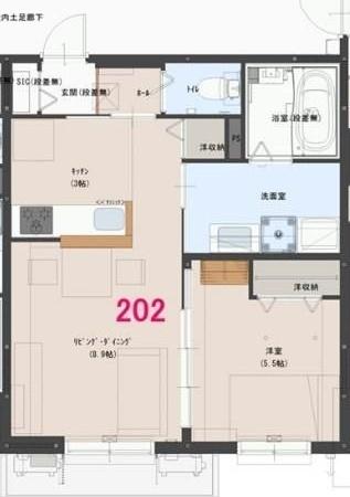 ラポール 間取り図画像