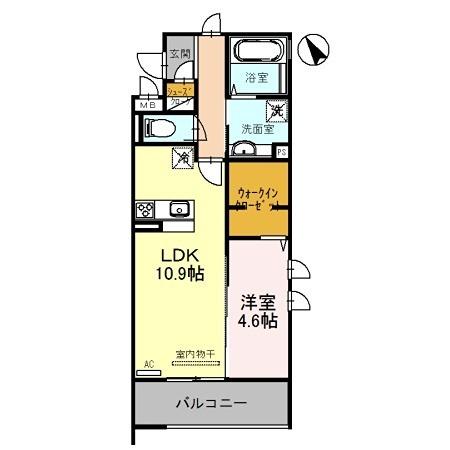 ルピナス北条 間取り図画像