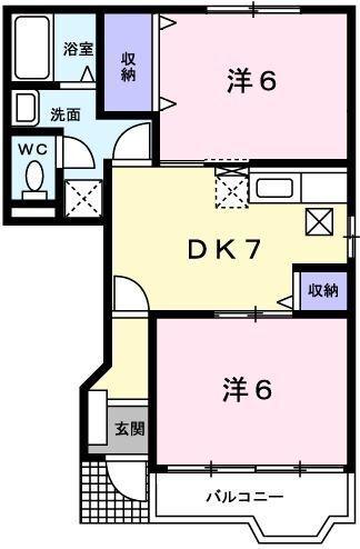 グレイスフルフィールドII 間取り図画像
