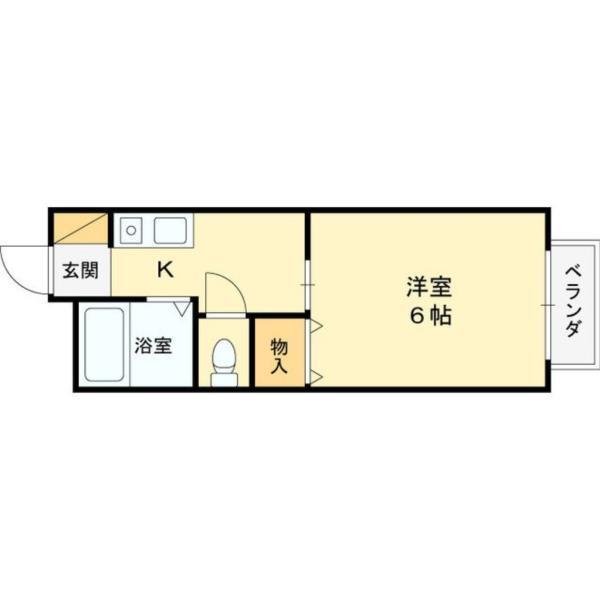 ラッスル大社 間取り図画像