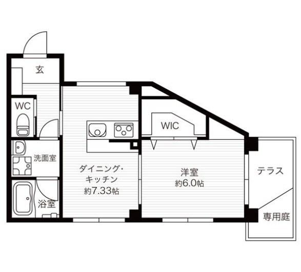 CoLaBo西北ガーデンズ 間取り図画像