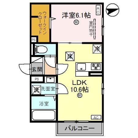 ユーフォリア 間取り図画像