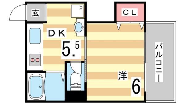 ビタミンテラス神仙寺 間取り図画像