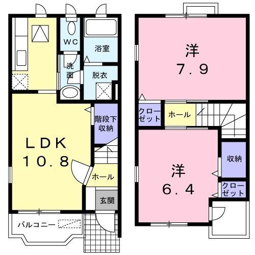 サンク・セイズ 間取り図画像