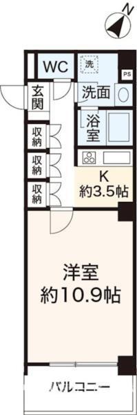 クレフ本山 間取り図画像