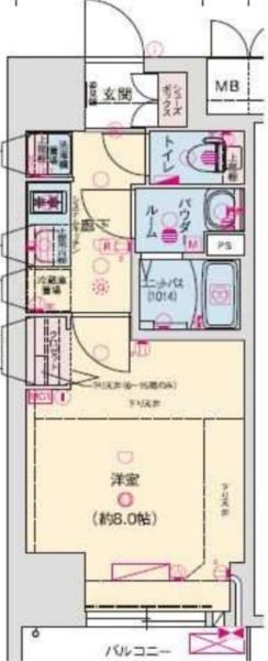 プレサンス神戸セレスティア 間取り図画像