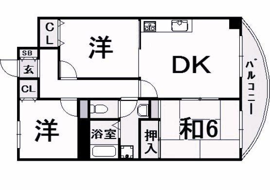 ツインアルカディア 間取り図画像
