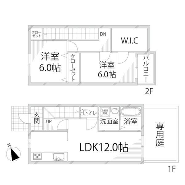 セルジュY 間取り図画像