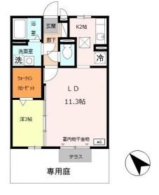 プラシード 間取り図画像