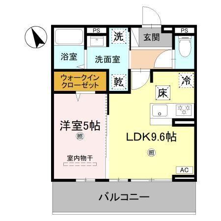 D’s 北条1丁目 間取り図画像