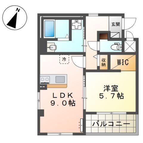 神戸市灘区水道筋　マンション新築工事 間取り図画像