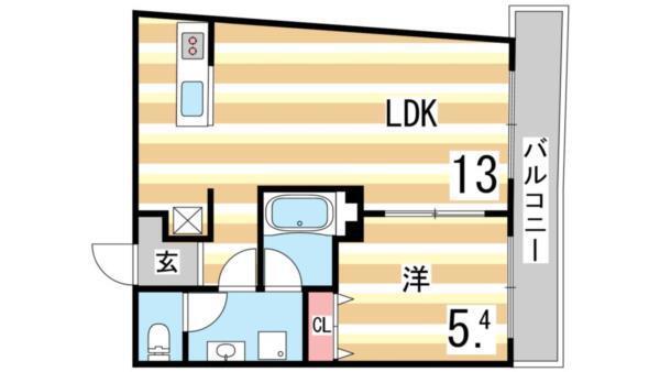 プリオーレリベルタ 間取り図画像
