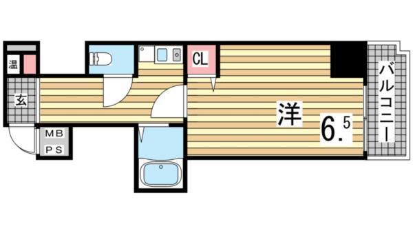 モンサンミッシェルハサカ 間取り図画像