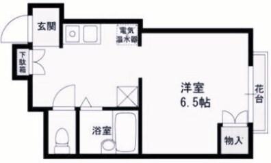 六甲ガーデンホームズ 間取り図画像