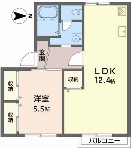シャルマンハイツ魚崎 間取り図画像