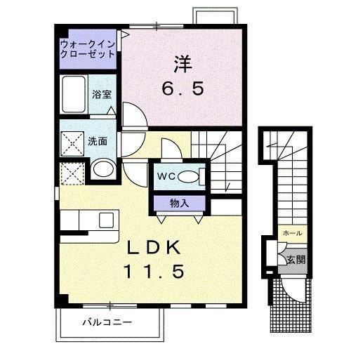 プラシードII 間取り図画像