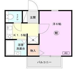シャルムN 間取り図画像