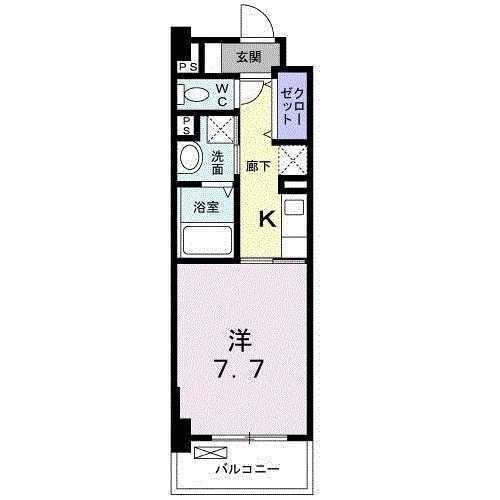 ミルト熊野 間取り図画像