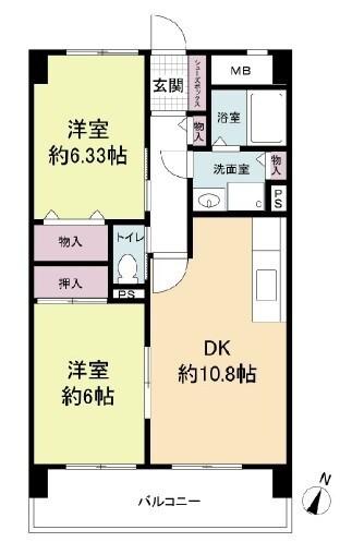 ＬＡＺＯ御影 間取り図画像