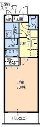 フジパレス夙川江上町 間取り図画像