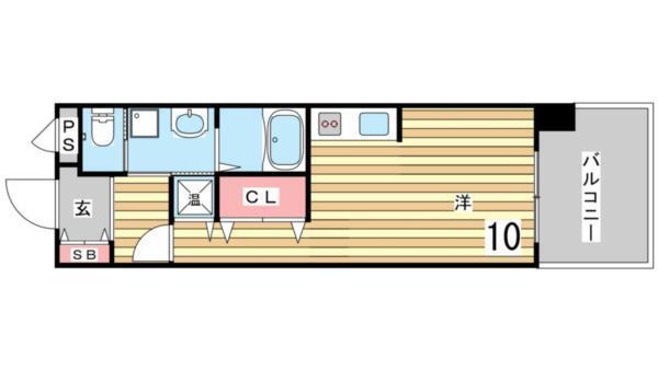 S-FORT神戸神楽町 間取り図画像