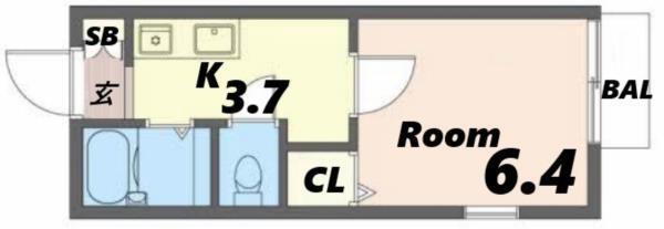 ドミールほづみ 間取り図画像
