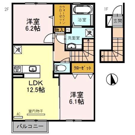 メゾン・マグノリア 間取り図画像