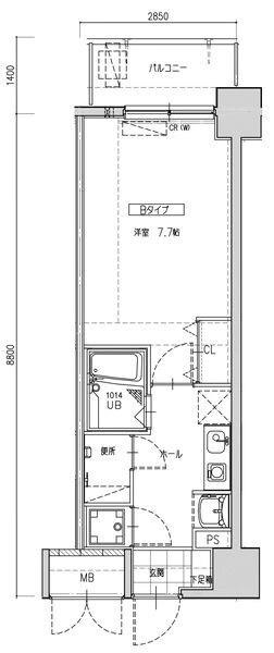 ステーションコート　ノース 間取り図画像
