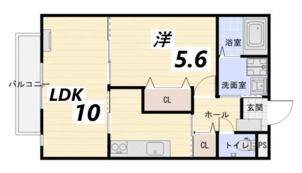 シエナフローラI番館 間取り図画像