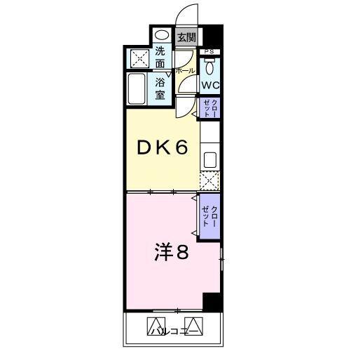 コン・タント・アモーレ 間取り図画像