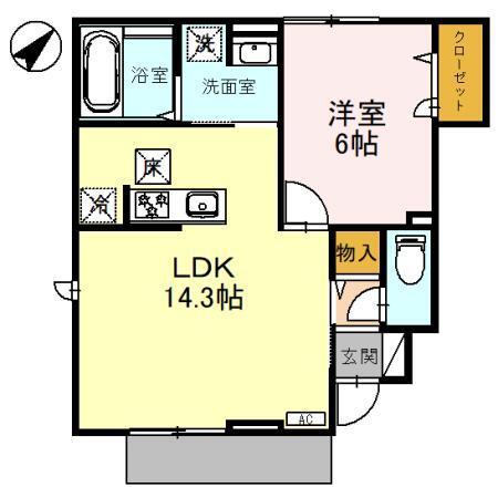 スーリール住吉 間取り図画像