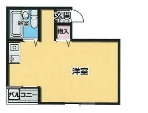 マンション福田 間取り図画像
